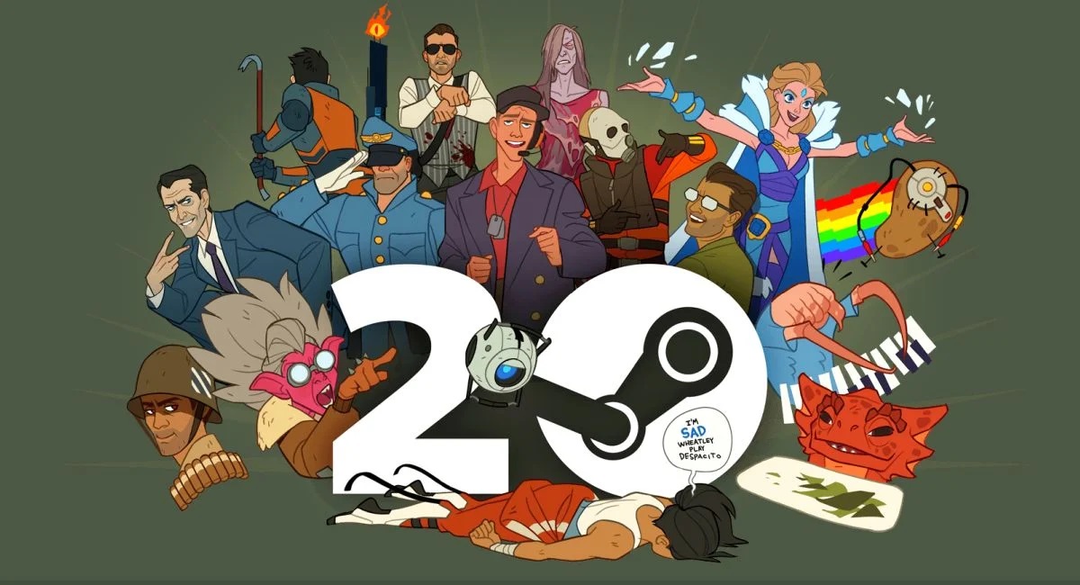 Steam a 20 ans ! Valve célèbre l'anniversaire de sa boutique et rappelle les principaux événements de l'histoire de Steam, tout en offrant des cadeaux aux utilisateurs. Steam a 20 ans ! Valve célèbre l'anniversaire de sa boutique et rappelle les principaux événements de l'histoire de Steam, tout en offrant des cadeaux aux utilisateurs.