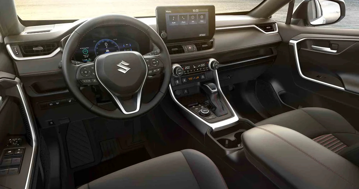 Intérieur du Suzuki Across Intérieur du Suzuki Across