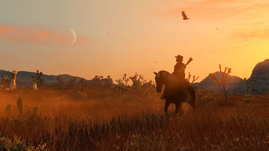 Rockstar Games a publié les premières captures d'écran de la réédition de Red Dead Redemption sur PlayStation 4 et Nintendo Switch. La différence avec le jeu original est notable-15 Rockstar Games a publié les premières captures d'écran de la réédition de Red Dead Redemption sur PlayStation 4 et Nintendo Switch. La différence avec le jeu original est notable-15