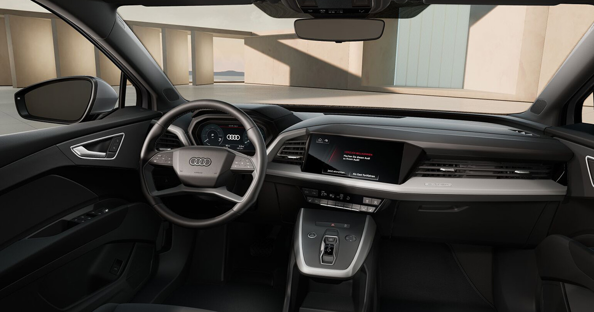Intérieur de l'Audi Q4 e-tron Intérieur de l'Audi Q4 e-tron