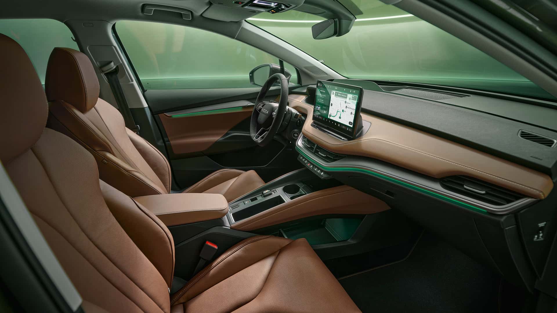 Quatrième image des nouveaux Skoda Enyaq et Enyaq Coupé Quatrième image des nouveaux Skoda Enyaq et Enyaq Coupé