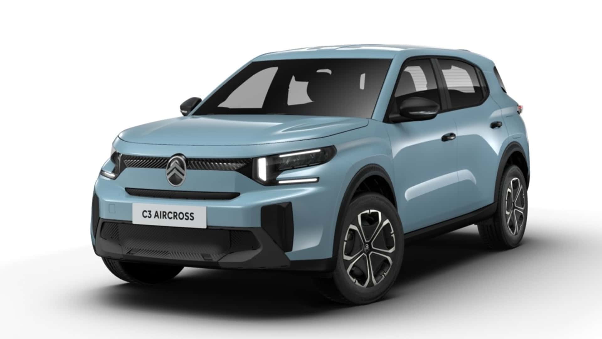 Intérieur de la Citroën C3 Aircross de base Intérieur de la Citroën C3 Aircross de base