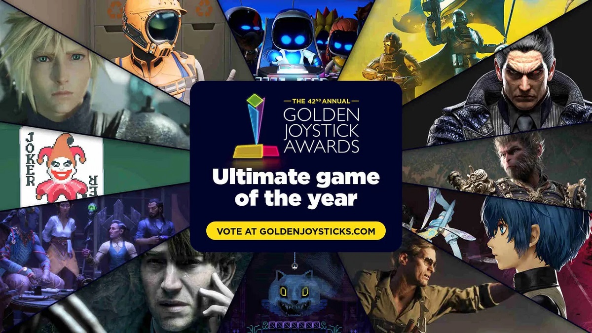 La bataille sera sérieuse : le vote pour le meilleur jeu de 2024 des Golden Joystick Awards a commencé La bataille sera sérieuse : le vote pour le meilleur jeu de 2024 des Golden Joystick Awards a commencé