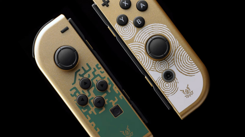 Nintendo a dévoilé une édition limitée de la console Switch OLED, dont le style s'inspire de The Legend of Zelda : Tears of the Kingdom-3 Nintendo a dévoilé une édition limitée de la console Switch OLED, dont le style s'inspire de The Legend of Zelda : Tears of the Kingdom-3