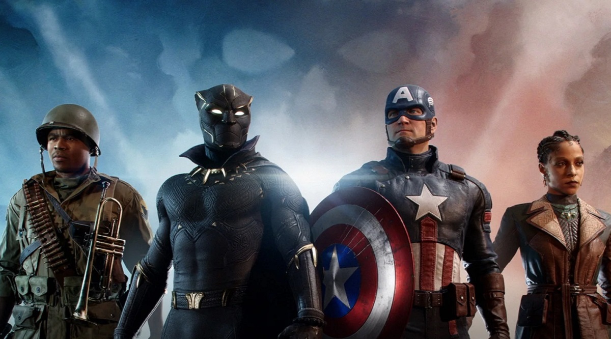 La bande-annonce de l'ambitieux jeu d'action Marvel 1943 : Rise of Hydra, qui raconte les aventures de Captain America et de Black Panther, a été dévoilée. La bande-annonce de l'ambitieux jeu d'action Marvel 1943 : Rise of Hydra, qui raconte les aventures de Captain America et de Black Panther, a été dévoilée.