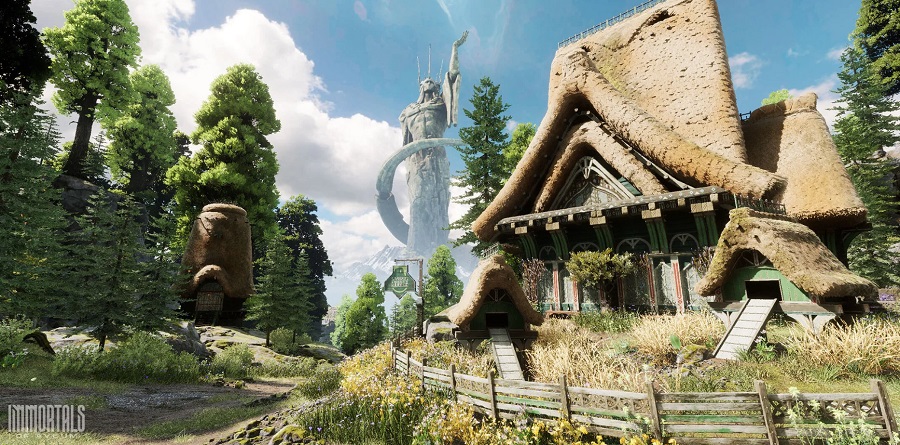 Un village pittoresque et une forteresse de mages de combat sur les nouvelles captures d'écran du jeu de tir Immortals of Aveum. Les images montrent d'excellents graphismes et l'atmosphère unique du jeu.-4 Un village pittoresque et une forteresse de mages de combat sur les nouvelles captures d'écran du jeu de tir Immortals of Aveum. Les images montrent d'excellents graphismes et l'atmosphère unique du jeu.-4
