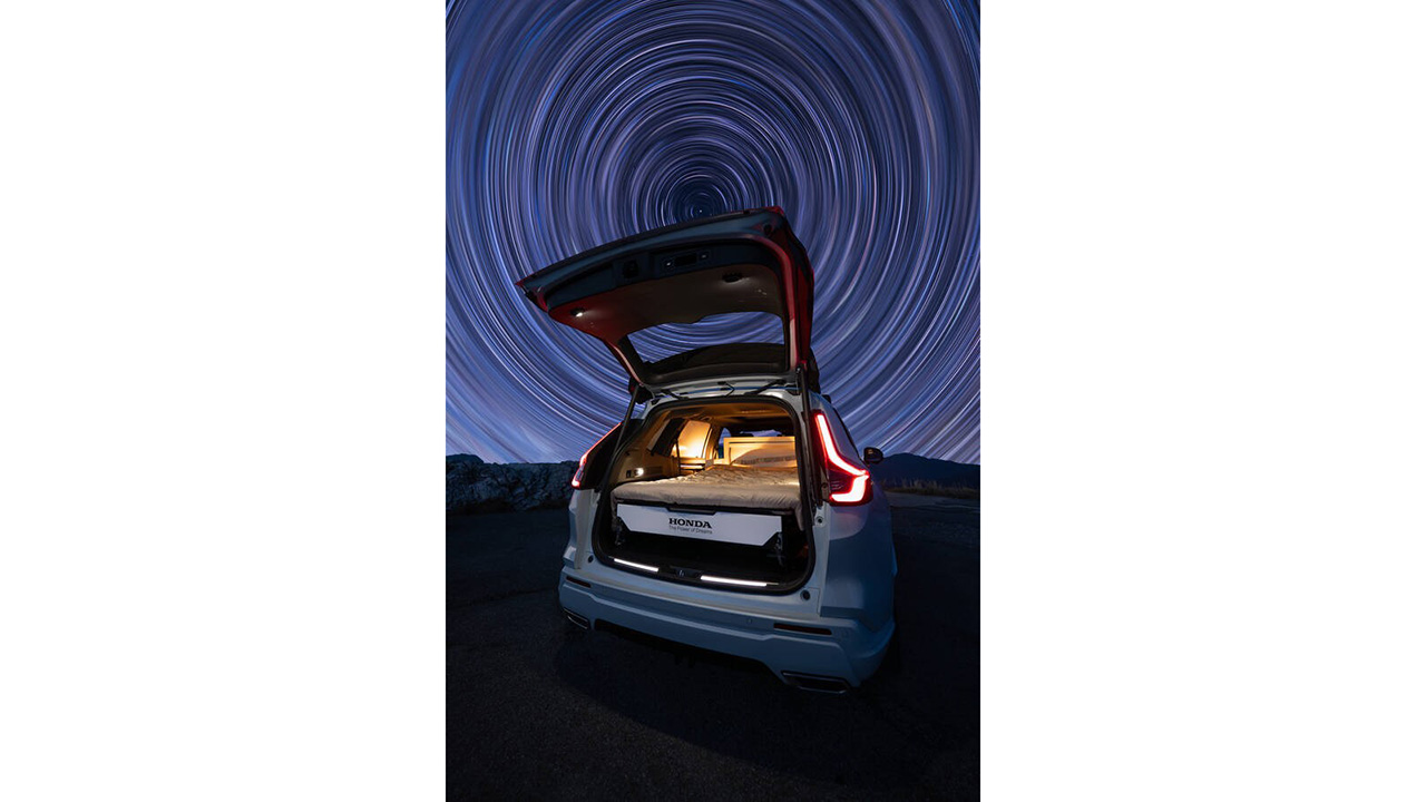 Composants de camping dans le Honda CR-V Dream Pod Composants de camping dans le Honda CR-V Dream Pod
