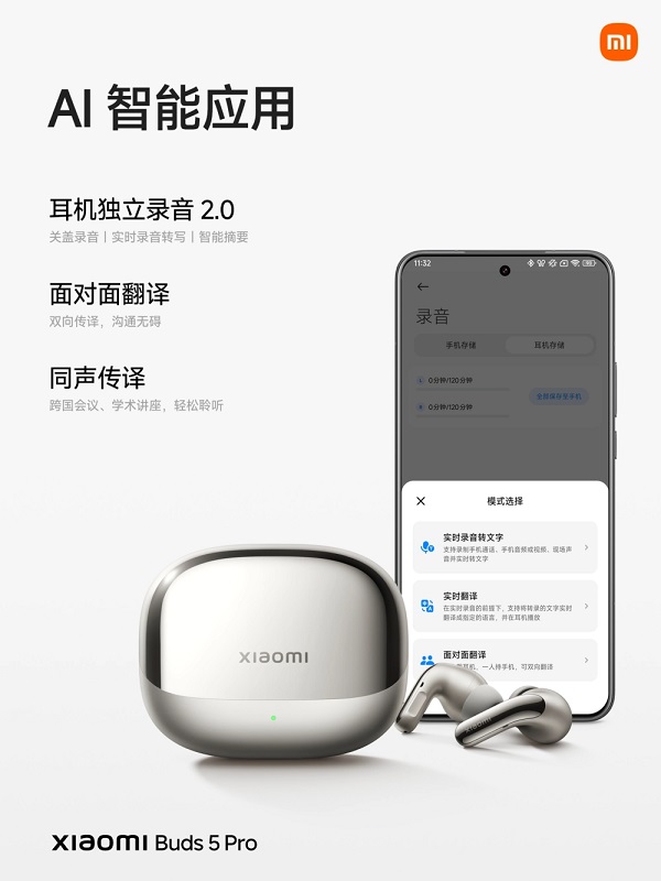 Xiaomi Buds 5 Pro - Image 1 Xiaomi Buds 5 Pro - Image 1