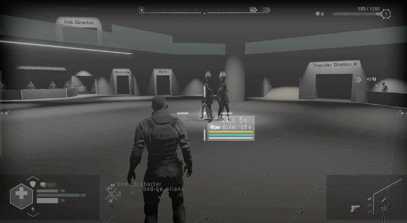 Capture d'écran de l'interface du jeu non annoncé de Bend Studio Capture d'écran de l'interface du jeu non annoncé de Bend Studio
