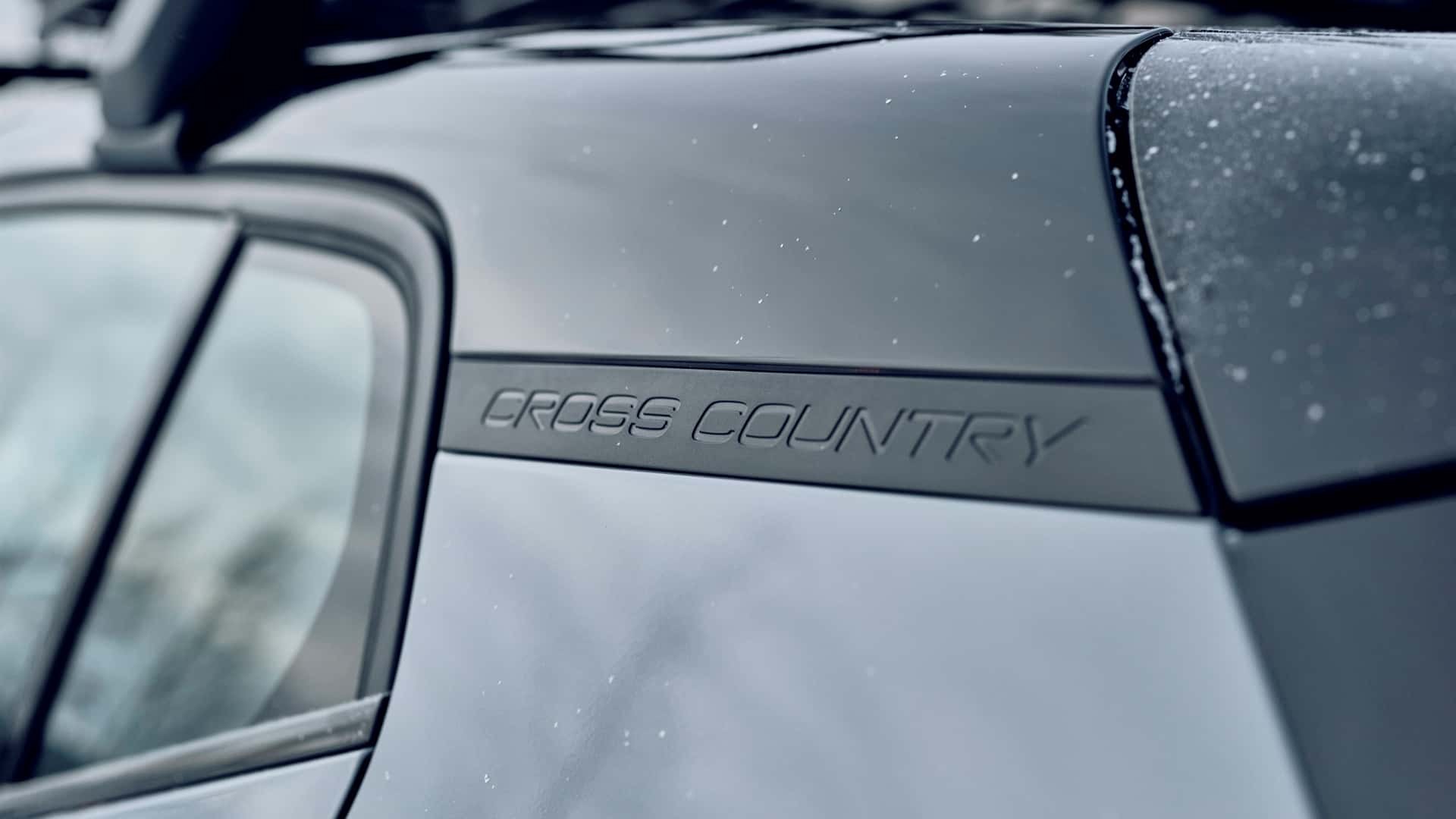 Vue avant du Volvo EX30 Cross Country Vue avant du Volvo EX30 Cross Country