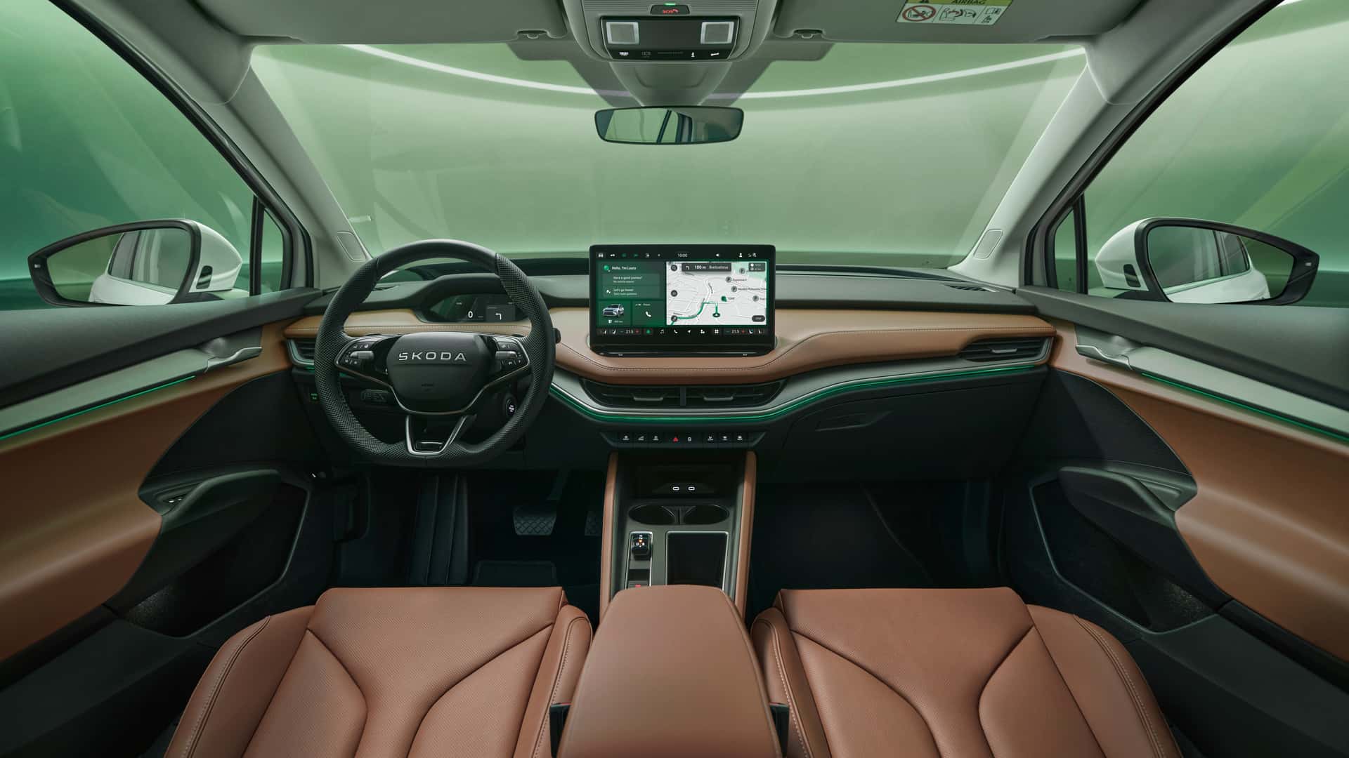 Cinquième image des nouveaux Skoda Enyaq et Enyaq Coupé Cinquième image des nouveaux Skoda Enyaq et Enyaq Coupé