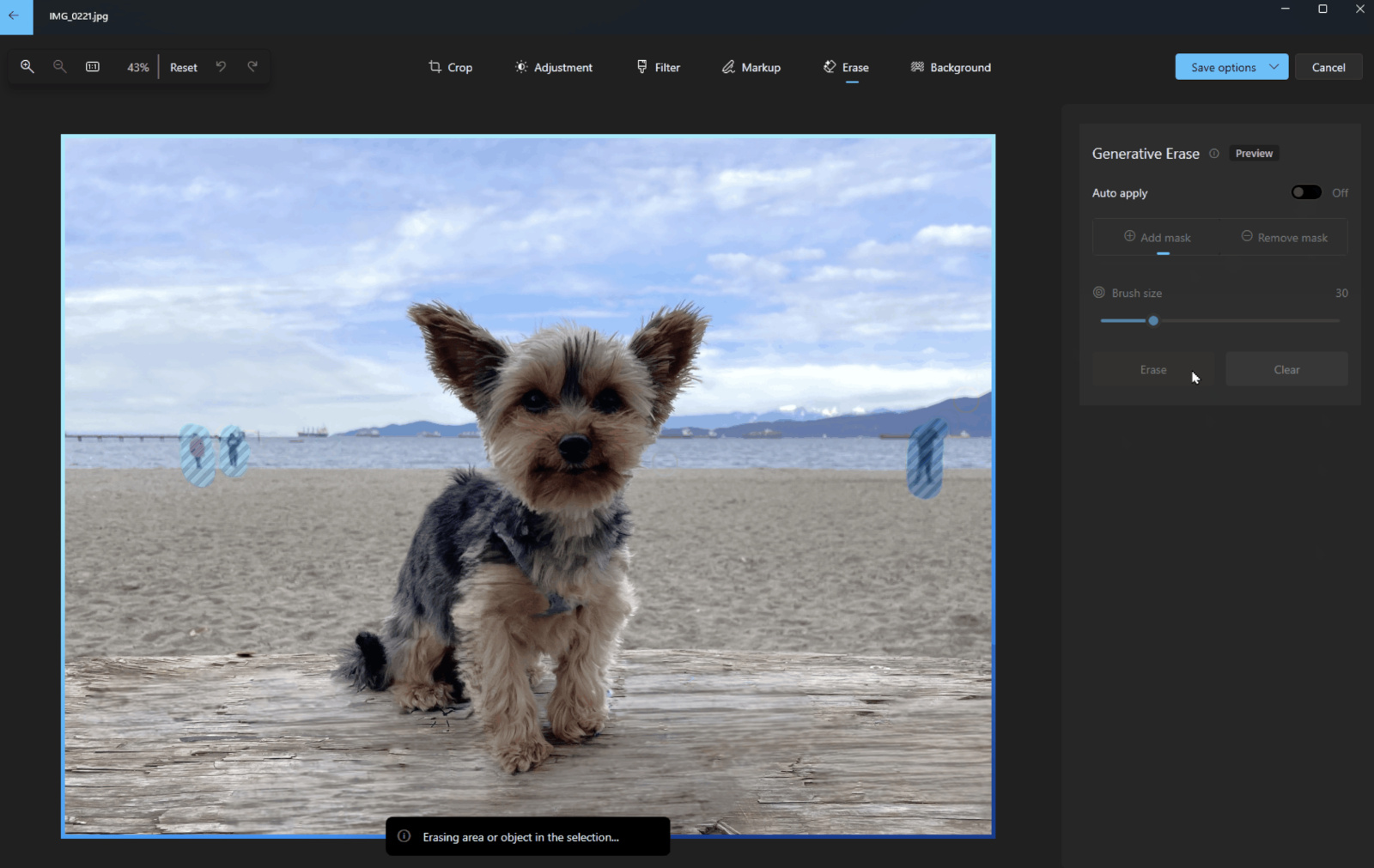 Microsoft ajoute à l'application Windows Photos un outil d'effacement d'objets génératif alimenté par l'IA Microsoft ajoute à l'application Windows Photos un outil d'effacement d'objets génératif alimenté par l'IA