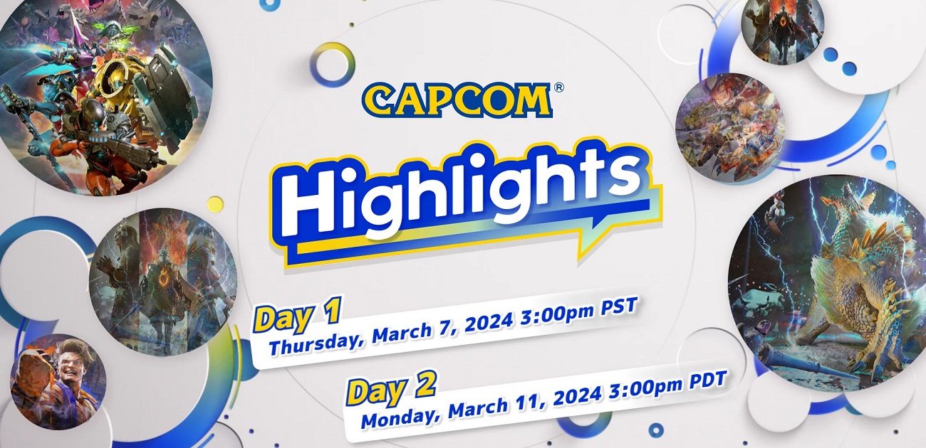 Capcom a annoncé sa propre présentation, qui aura lieu les 8 et 12 mars. Capcom a annoncé sa propre présentation, qui aura lieu les 8 et 12 mars.