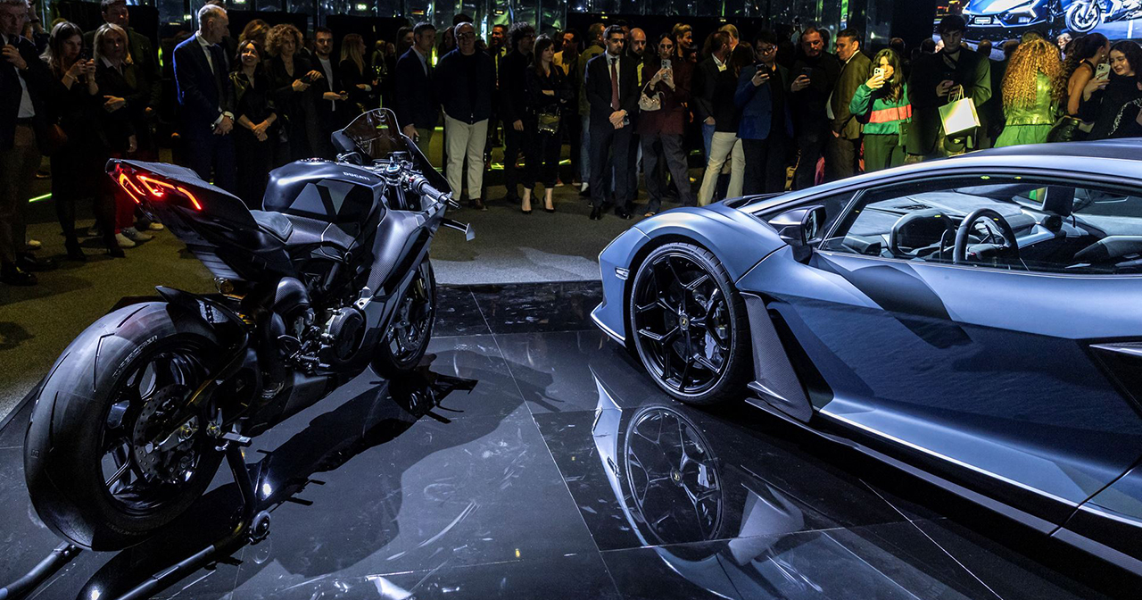 Le projet commun entre Ducati et Lamborghini Le projet commun entre Ducati et Lamborghini
