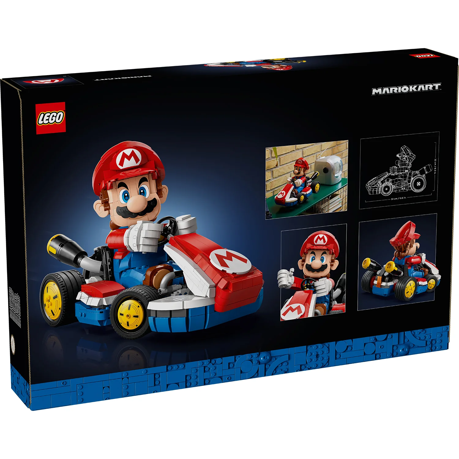 Figure de Mario dans la voiture