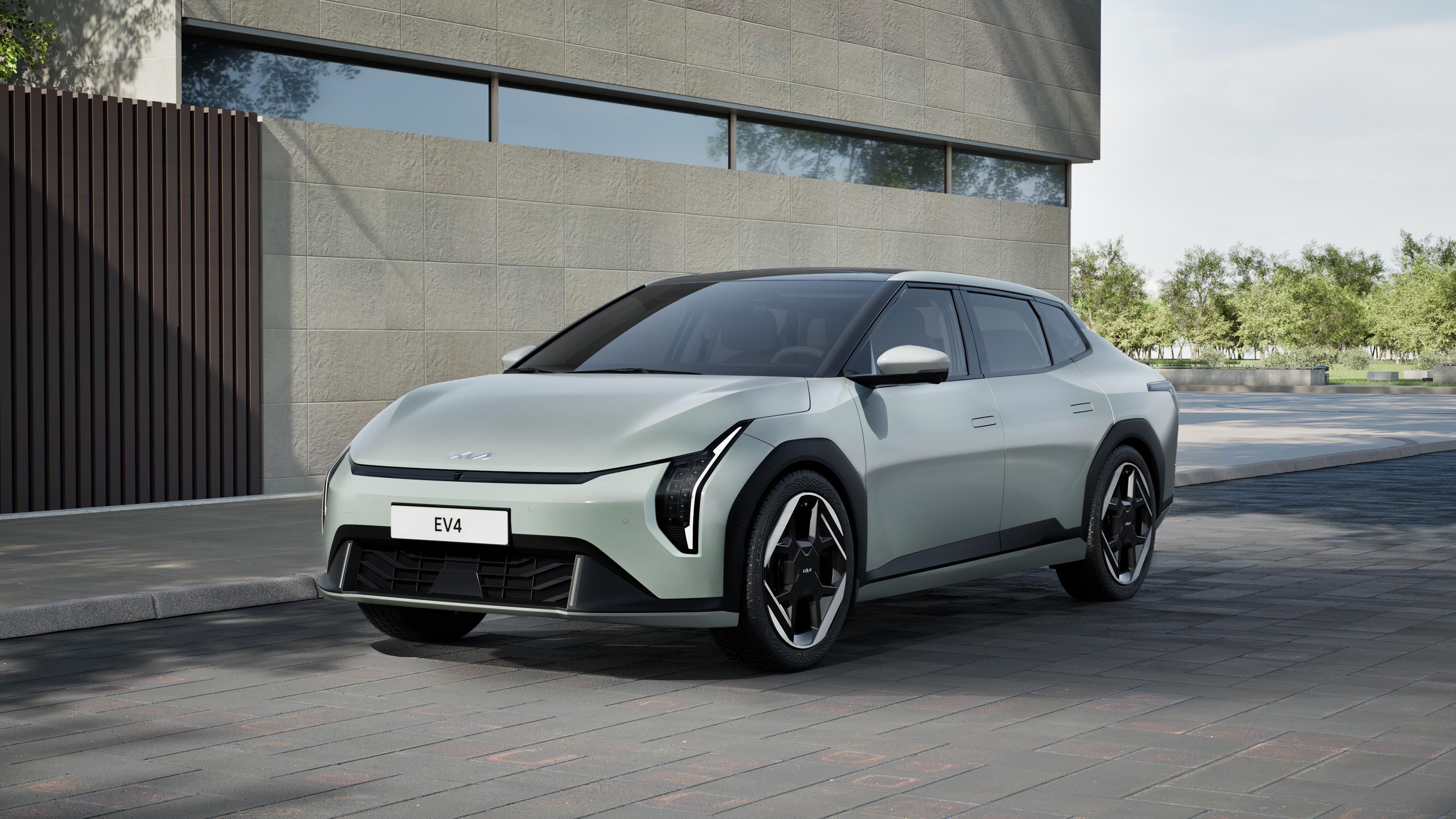 Kia EV4 Vue extérieure Kia EV4 Vue extérieure