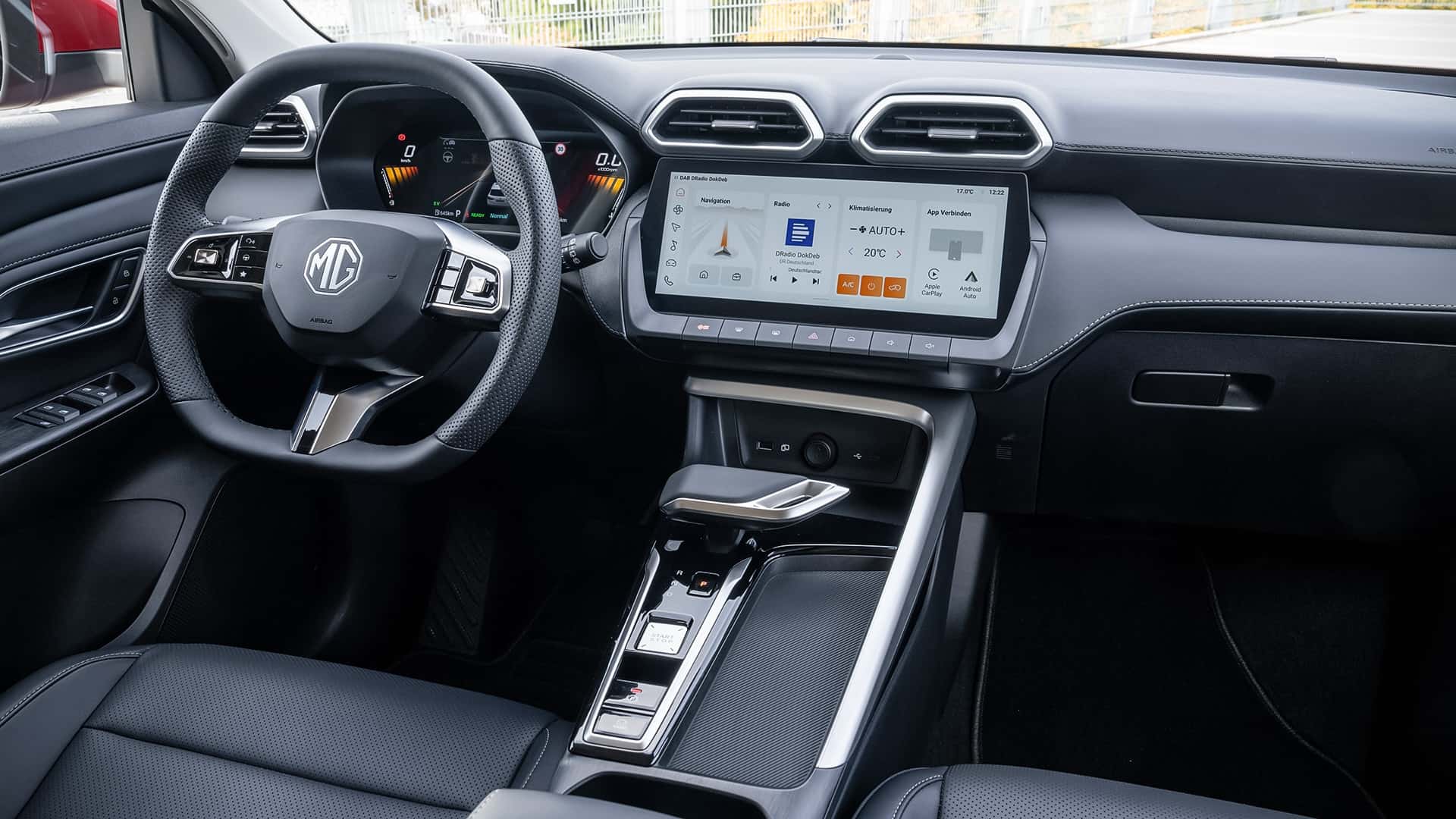 Détails de l'intérieur de la MG ZS Détails de l'intérieur de la MG ZS