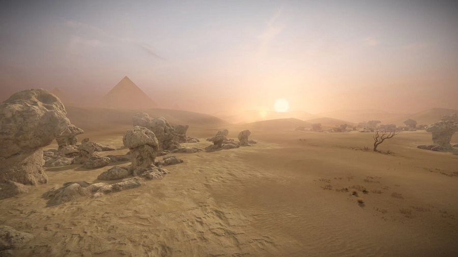 Les premières captures d'écran de Total War : Pharaoh montrent la majestueuse cité de l'Égypte ancienne et le spectaculaire paysage désertique sablonneux.-4 Les premières captures d'écran de Total War : Pharaoh montrent la majestueuse cité de l'Égypte ancienne et le spectaculaire paysage désertique sablonneux.-4