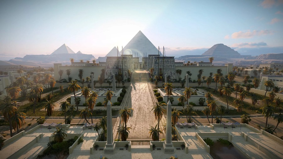 Les premières captures d'écran de Total War : Pharaoh montrent la majestueuse cité de l'Égypte ancienne et le spectaculaire paysage désertique sablonneux.-5 Les premières captures d'écran de Total War : Pharaoh montrent la majestueuse cité de l'Égypte ancienne et le spectaculaire paysage désertique sablonneux.-5