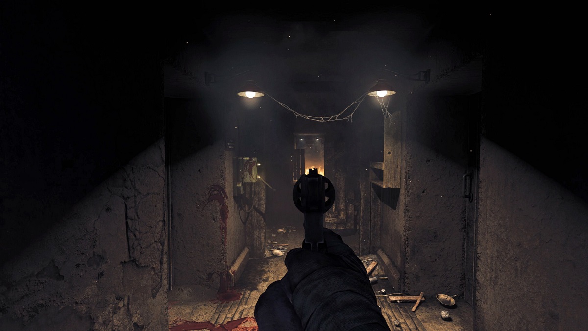 Un couloir sinistre et des flammes déchaînées : Les développeurs d'Amnesia : The Bunker ont publié deux nouvelles captures d'écran du jeu d'horreur. Un couloir sinistre et des flammes déchaînées : Les développeurs d'Amnesia : The Bunker ont publié deux nouvelles captures d'écran du jeu d'horreur.