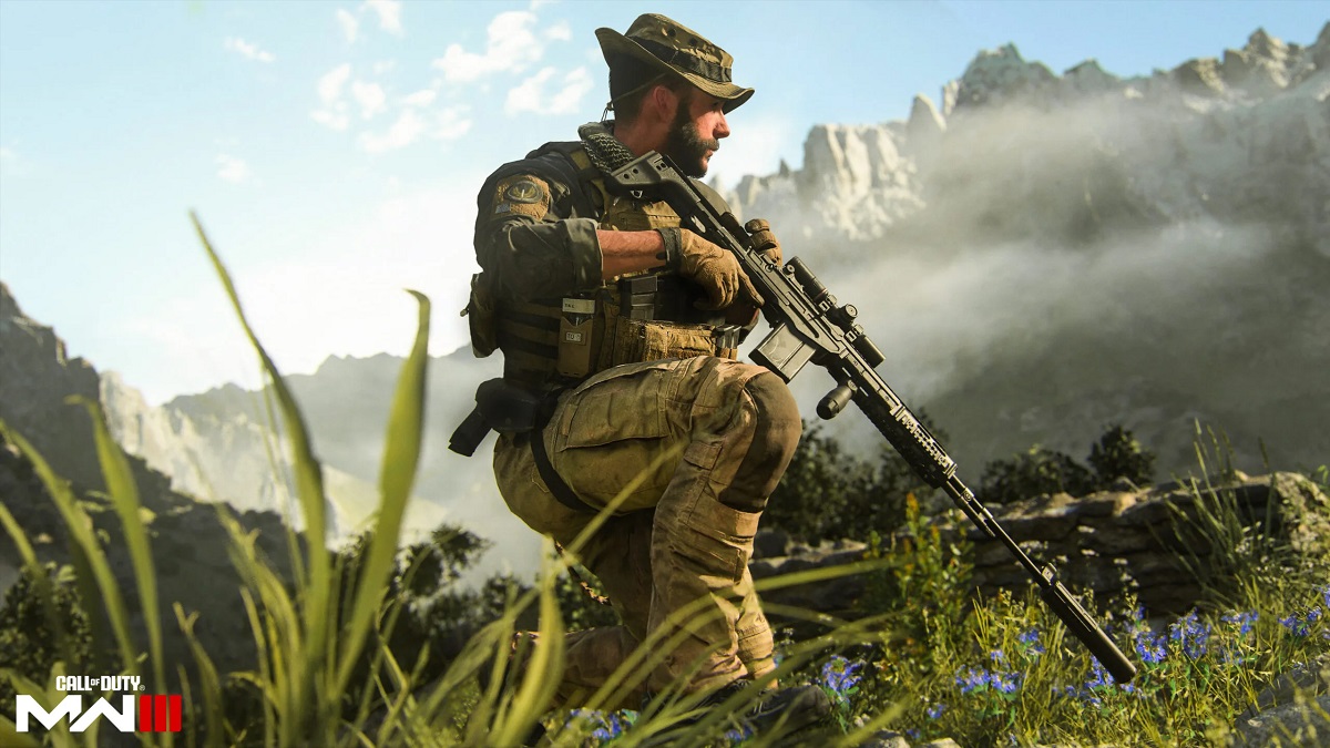 Activision a publié une élégante vidéo promotionnelle pour le jeu de tir Call of Duty : Modern Warfare III (2023), mettant en scène des acteurs et des personnages animés se rencontrant dans le hall d'entrée. Activision a publié une élégante vidéo promotionnelle pour le jeu de tir Call of Duty : Modern Warfare III (2023), mettant en scène des acteurs et des personnages animés se rencontrant dans le hall d'entrée.