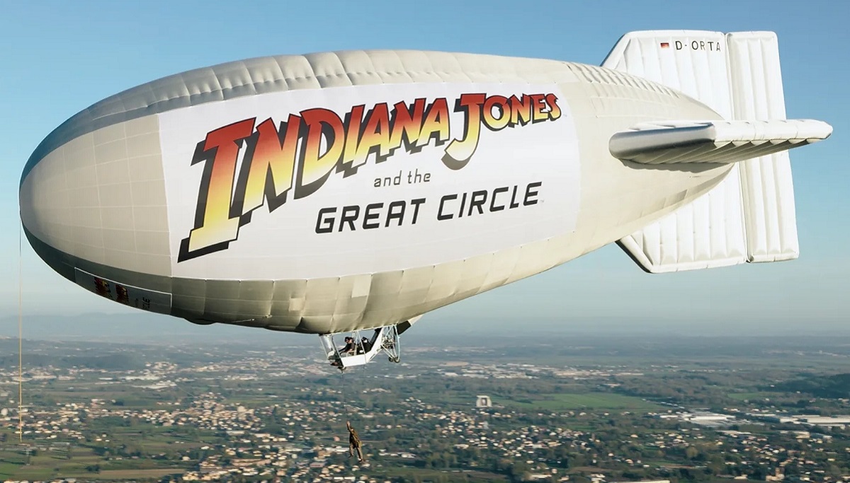 Bethesda n'a pas lésiné sur le ballon dirigeable : la campagne publicitaire originale d'Indiana Jones et le Grand Cercle est diffusée en Europe. Bethesda n'a pas lésiné sur le ballon dirigeable : la campagne publicitaire originale d'Indiana Jones et le Grand Cercle est diffusée en Europe.