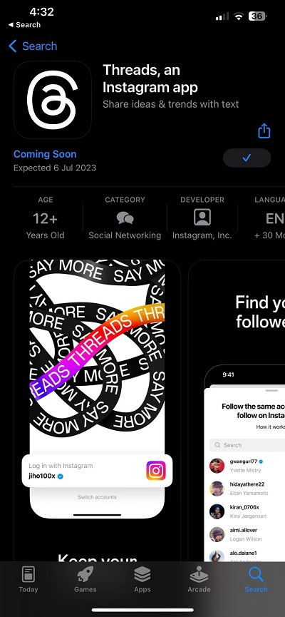 Les jours de Twitter sont-ils comptés ? Meta Corp. dévoile le nouveau réseau social Threads avec intégration d'Instagram le 6 juillet-2 Les jours de Twitter sont-ils comptés ? Meta Corp. dévoile le nouveau réseau social Threads avec intégration d'Instagram le 6 juillet-2