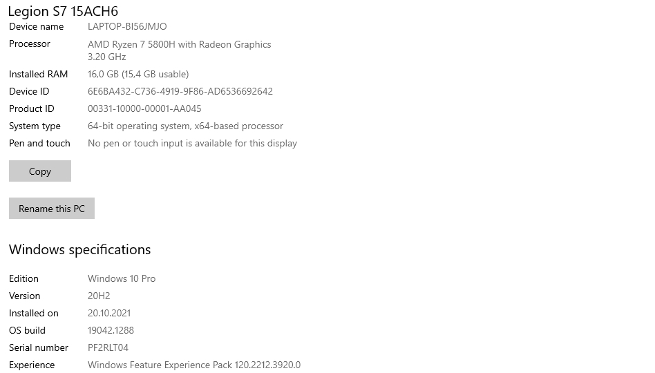 Lenovo Legion Slim 7 : avis sur un ordinateur portable pour gamers-35 Lenovo Legion Slim 7 : avis sur un ordinateur portable pour gamers-35