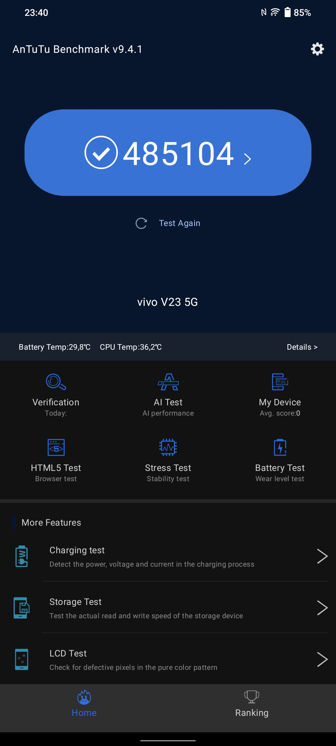 Vivo V23 5G : le premier smartphone à changement de couleur au monde-95 Vivo V23 5G : le premier smartphone à changement de couleur au monde-95