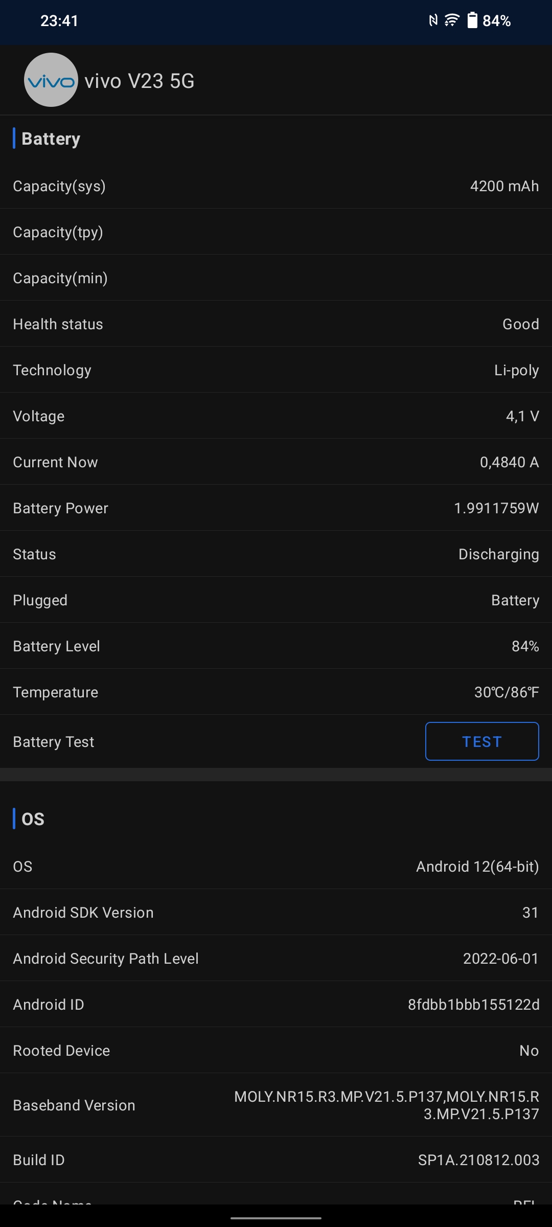 Vivo V23 5G : le premier smartphone à changement de couleur au monde-100 Vivo V23 5G : le premier smartphone à changement de couleur au monde-100