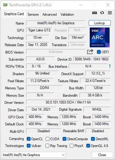 Test du ASUS ExpertBook B7 Flip (B7402FEA): un ordinateur portable d'entreprise phare avec un boîtier robuste-54 Test du ASUS ExpertBook B7 Flip (B7402FEA): un ordinateur portable d'entreprise phare avec un boîtier robuste-54