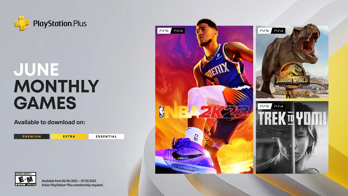 Samouraïs, dinosaures et basket-ball : une sélection de jeux variés attend les abonnés PS Plus en juin Samouraïs, dinosaures et basket-ball : une sélection de jeux variés attend les abonnés PS Plus en juin
