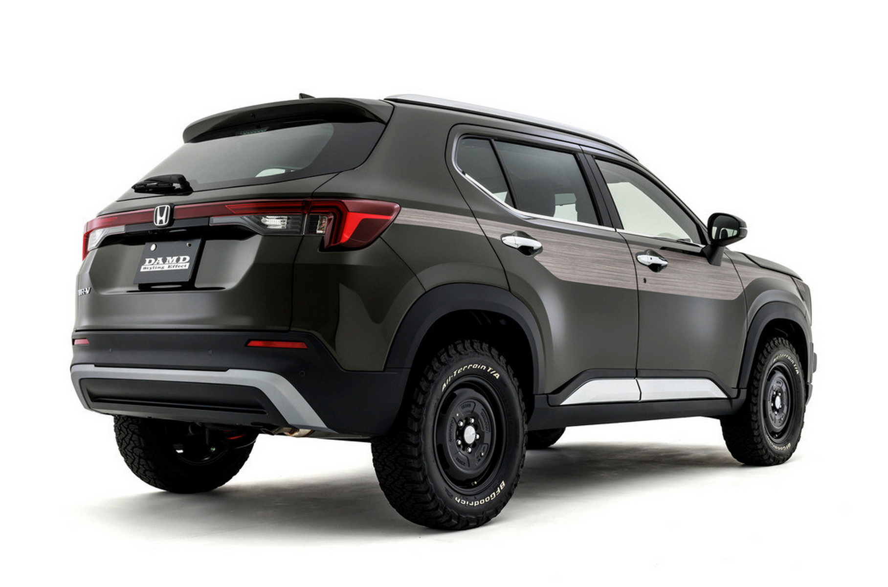 Honda WR-V endommagé avec un design Jeep Honda WR-V endommagé avec un design Jeep