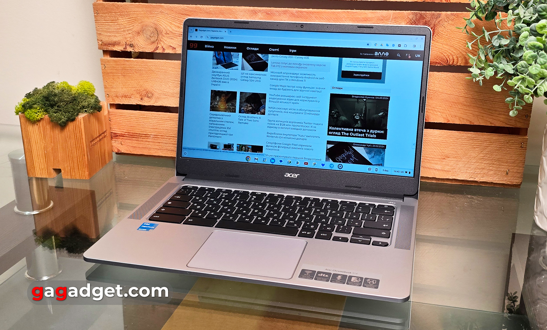 Огляд Acer Chromebook 314 (CB314-3HT) Огляд Acer Chromebook 314