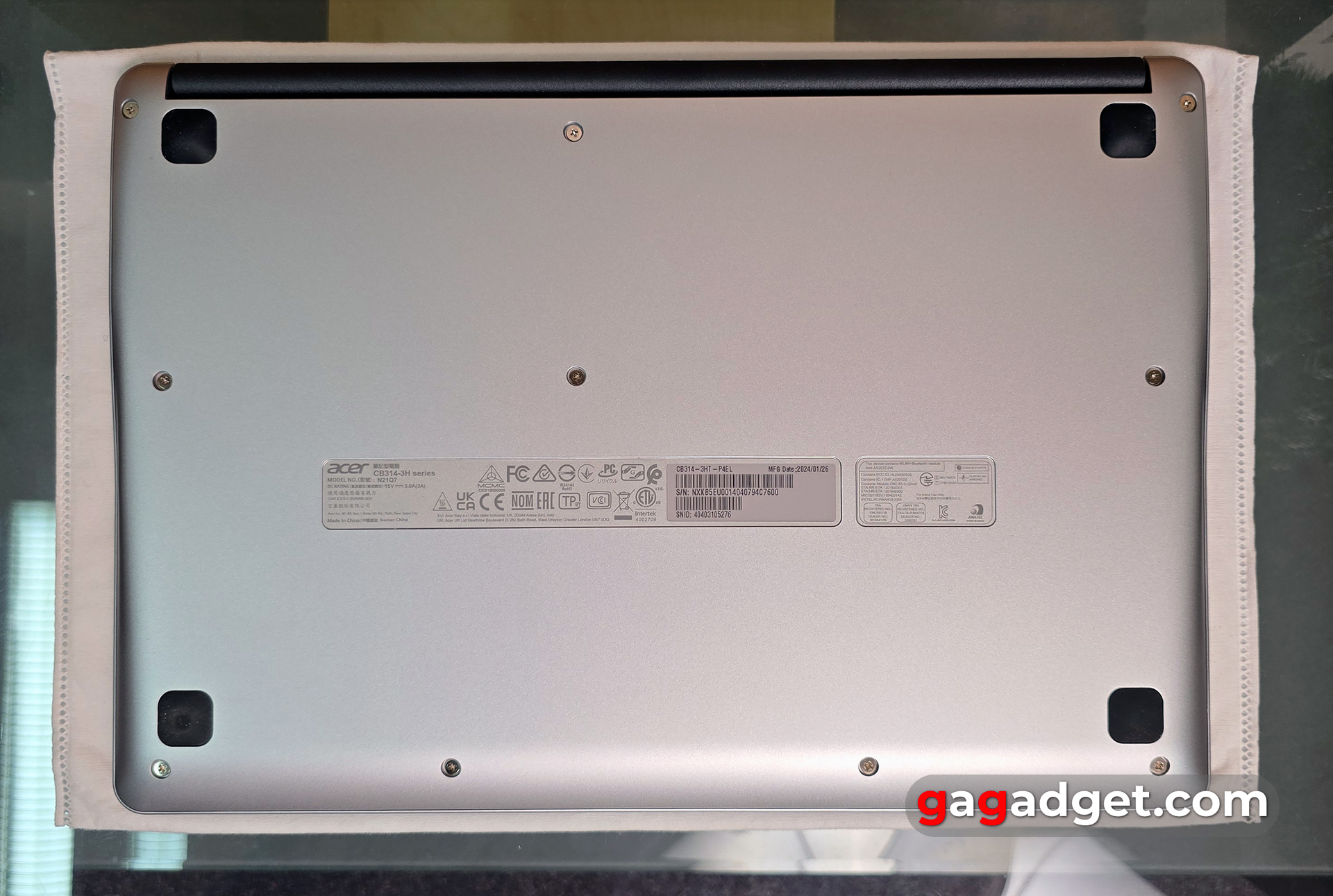 Огляд Acer Chromebook 314 (CB314-3HT) Огляд Acer Chromebook 314