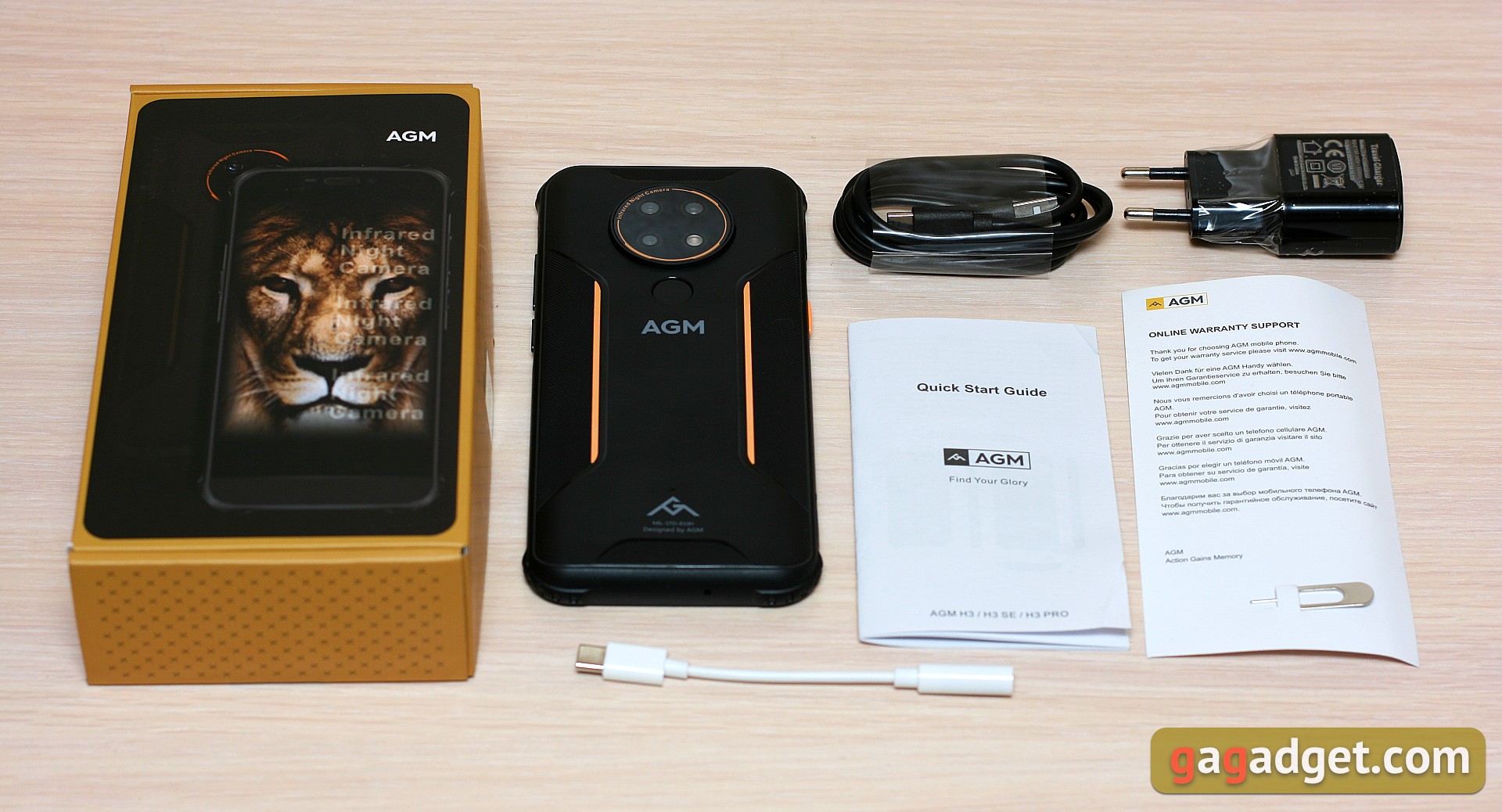 Avis sur l'AGM H3 : un smartphone robuste avec caméra de vision nocturne -2 Avis sur l'AGM H3 : un smartphone robuste avec caméra de vision nocturne -2