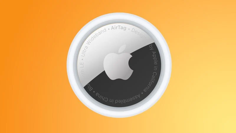 AirTag. Illustration:MacRumors AirTag, un nouvel avertissement d'Apple