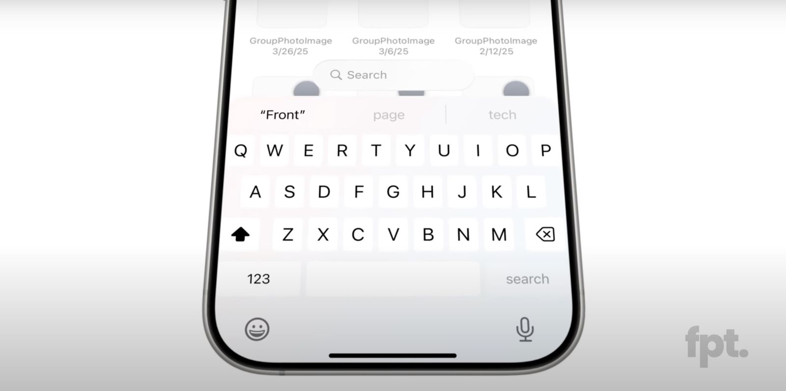 Clavier présumé pour iOS 19 Clavier présumé pour iOS 19