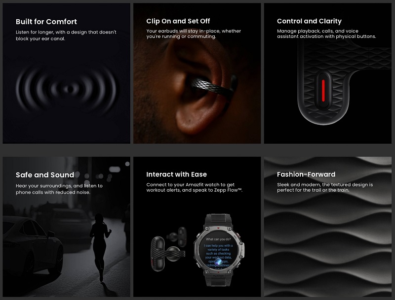 Présentation des écouteurs Amazfit Up TWS pour les athlètes et les personnes actives-2 Présentation des écouteurs Amazfit Up TWS pour les athlètes et les personnes actives-2