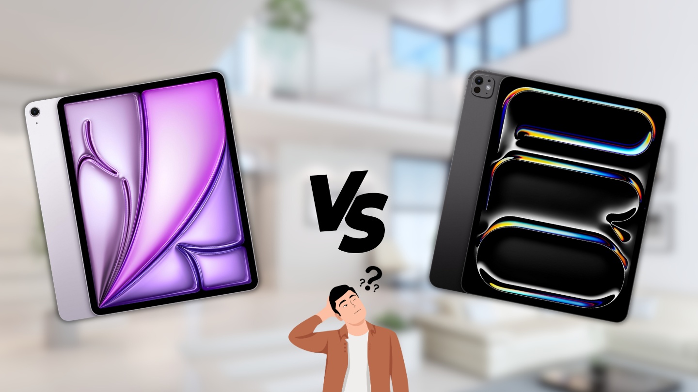 Comparaison entre l'iPad Air M3 2025 et l'iPad Pro M4 Comparaison entre l'iPad Air M3 2025 et l'iPad Pro M4