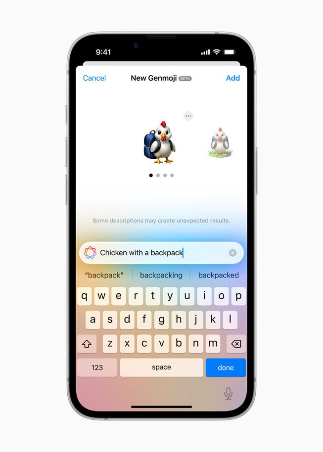 iPhone 16e Genmoji iPhone 16e Genmoji