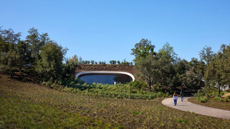 L'extérieur de l'Apple Park L'extérieur de l'Apple Park