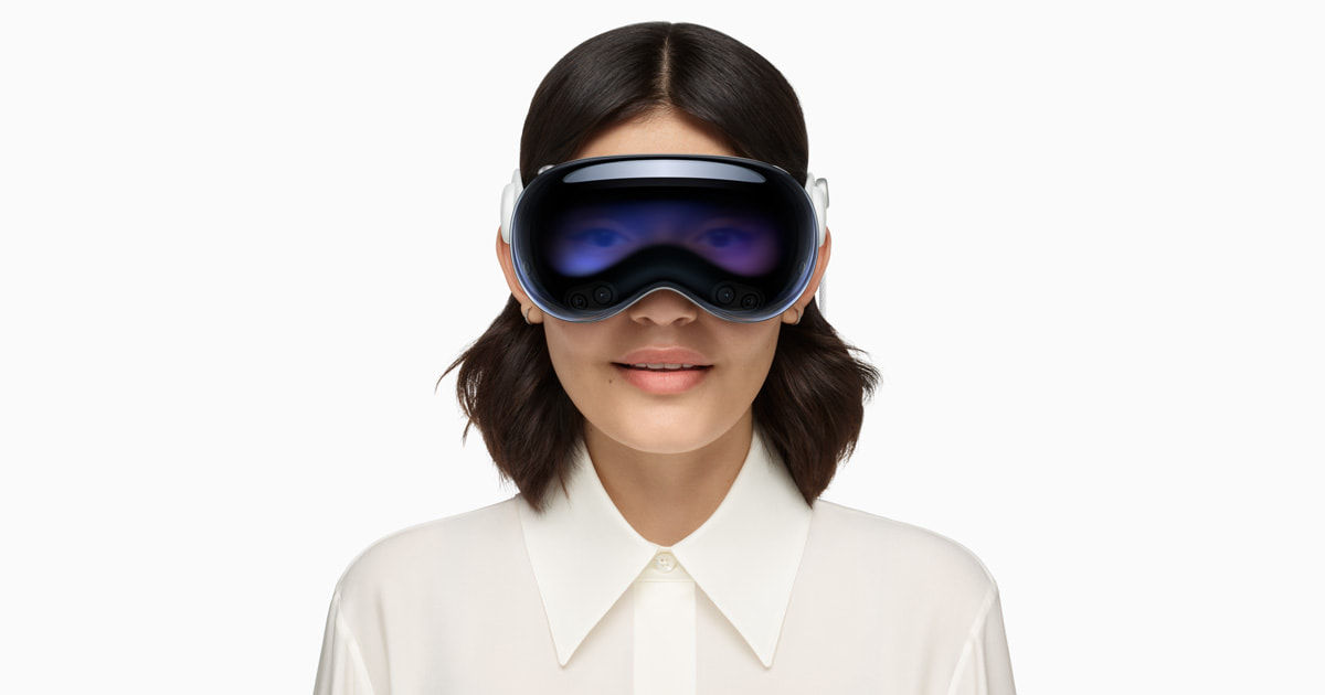 Apple Vision Pro Apple Vision Pro. Illustration : Apple