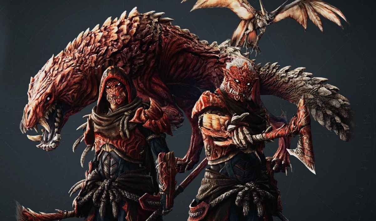 Nouvelle arme, nouvelle armure et nouvelle bête de selle : Lancement du crossover Assassin's Creed Valhalla avec Monster Hunter World Nouvelle arme, nouvelle armure et nouvelle bête de selle : Lancement du crossover Assassin's Creed Valhalla avec Monster Hunter World