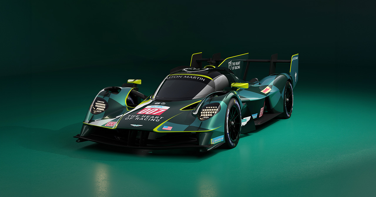 Aston Martin Valkyrie LMH à l'essai. Aston Martin Valkyrie LMH à l'essai.