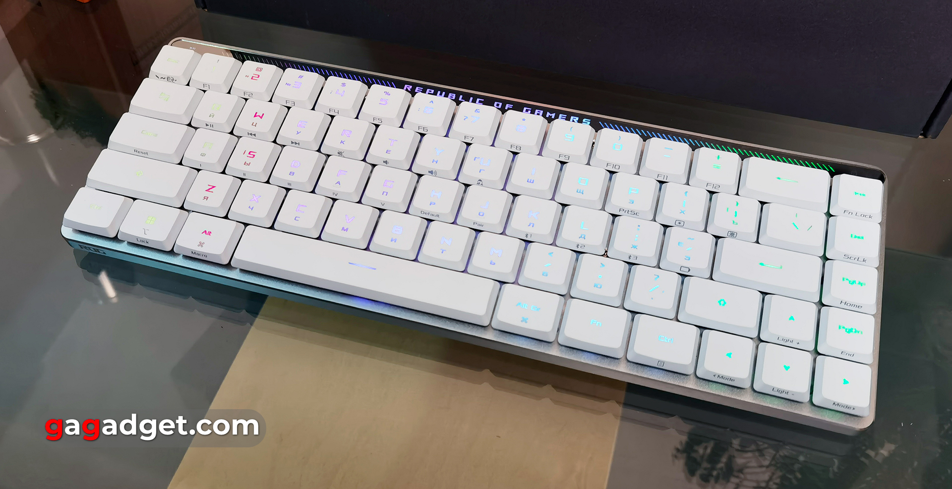 Огляд ASUS ROG Falchion RX Low Profile Огляд ASUS ROG Falchion RX Low Profile