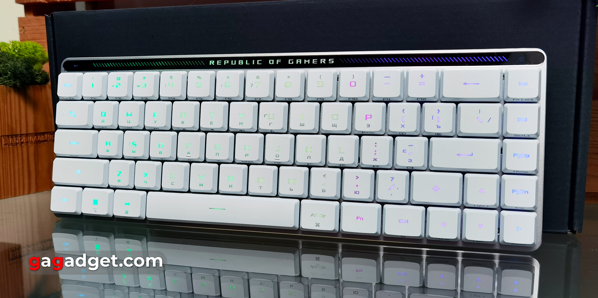 Огляд ASUS ROG Falchion RX Low Profile Огляд ASUS ROG Falchion RX Low Profile