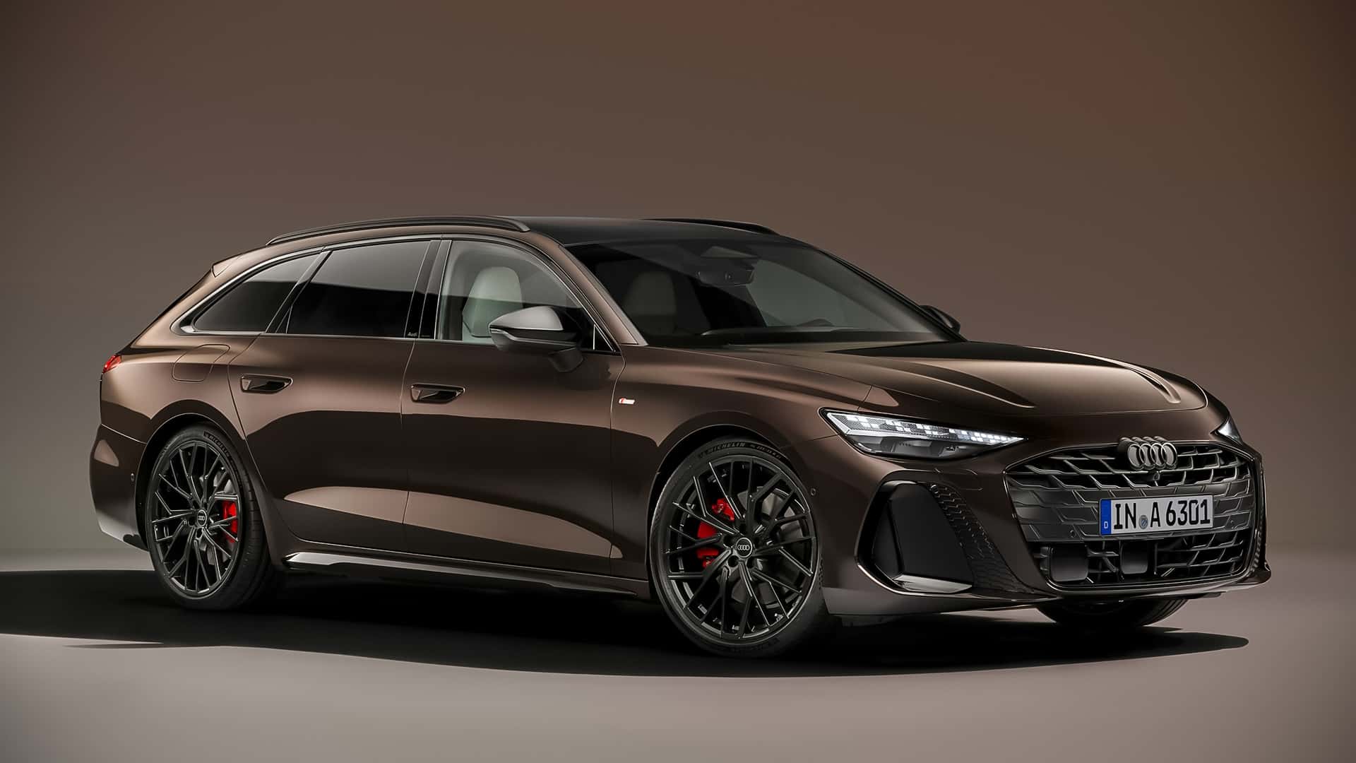 Audi A6 Avant 2025 - vue extérieure. Audi A6 Avant 2025 - vue extérieure.