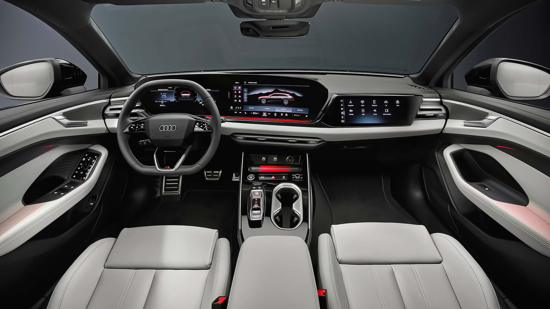 Audi A6 Avant 2025 - intérieur 2 Audi A6 Avant 2025 - intérieur 2