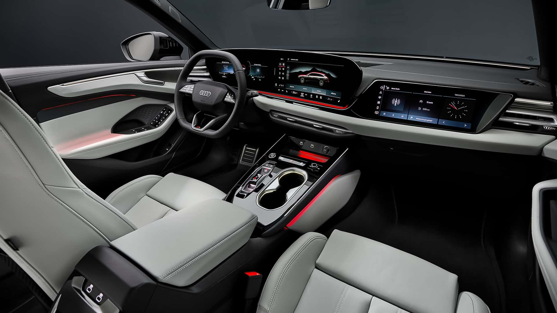 Audi A6 Avant 2025 - intérieur 3 Audi A6 Avant 2025 - intérieur 3